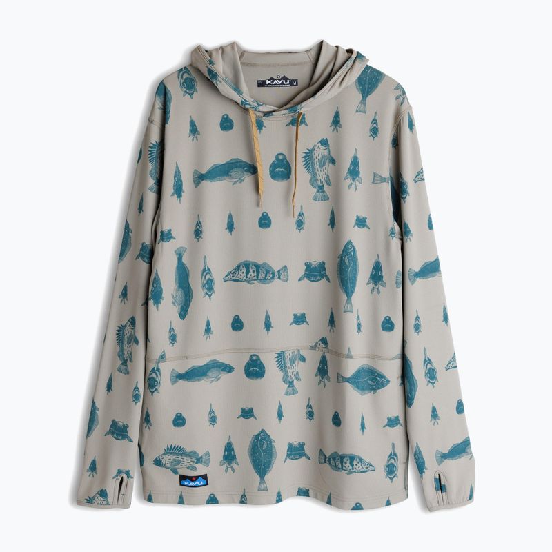 Bluza męska KAVU Sol Hoodie fish the line