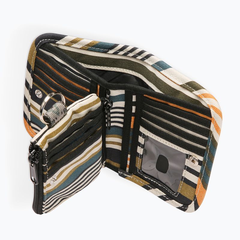 Portfel KAVU Zippy kelp stripe 3