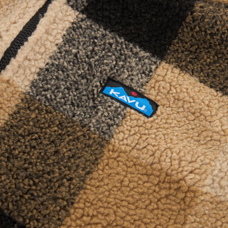 Bluza polarowa damska KAVU Loven hilltop plaid 3