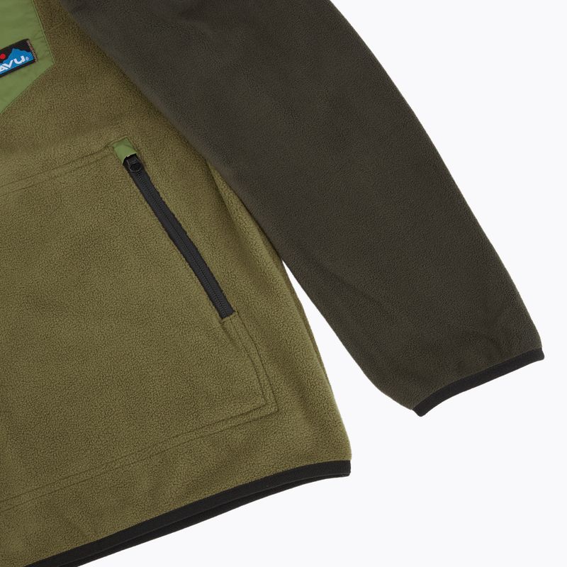 Bluza polarowa męska KAVU Teannaway evergeen 4