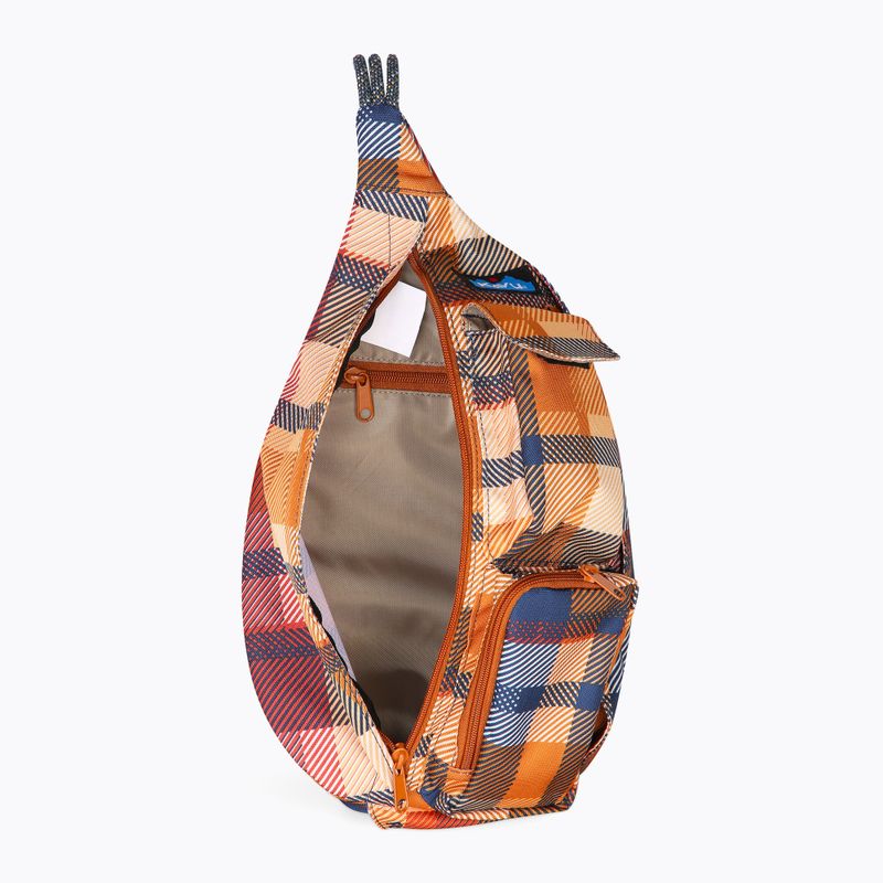 Plecak miejski KAVU Mini Rope Sling 4 l cabin plaid 3