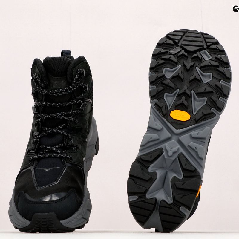 Buty turystyczne damskie HOKA Anacapa Mid GTX black/black 12