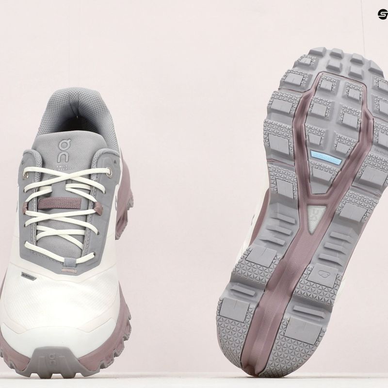 Buty do biegania damskie On Running Cloudventure Waterproof ice/heron 13