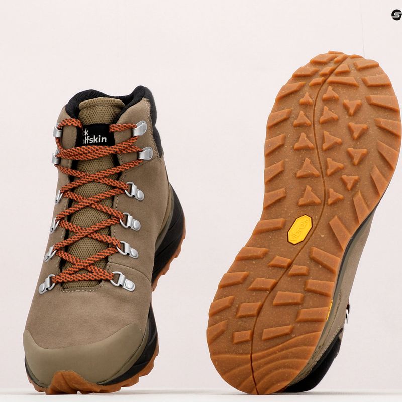 Buty męskie Jack Wolfskin Terraventure Urban Mid clay/phantom 11