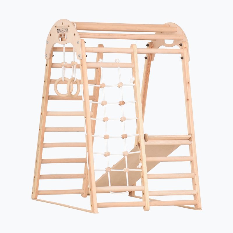 Trójkąt gimnastyczny wspinaczkowy RINAGYM Kids 2 natural 4