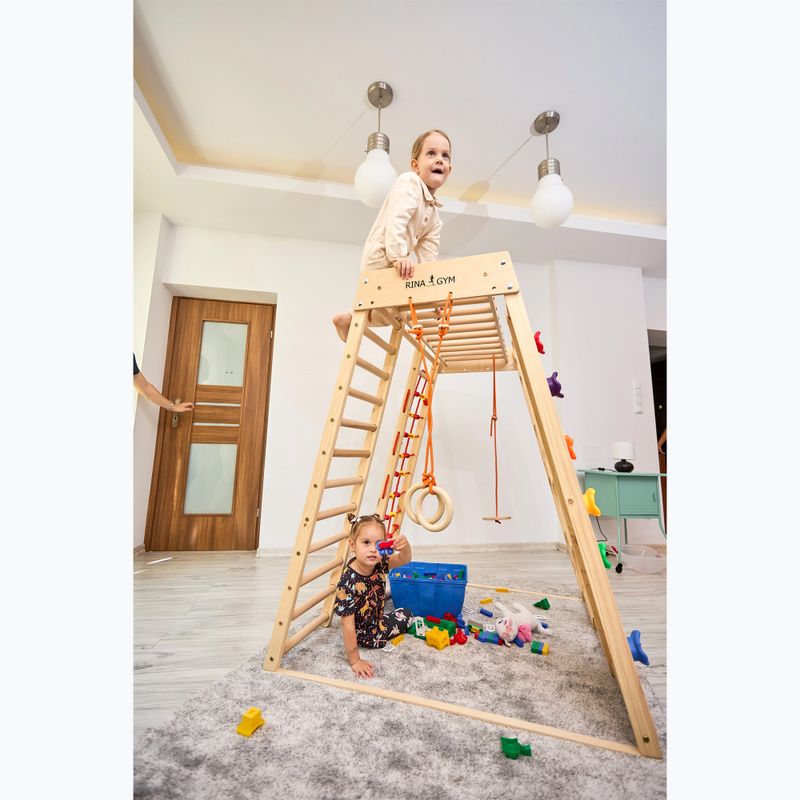 Drewniana rama gimnastyczna RINAGYM Kids 3 17