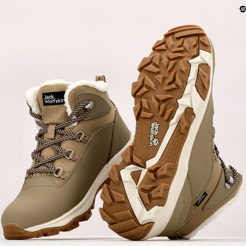 Buty damskie Jack Wolfskin Everquest Texapore Mid clay/beige 11