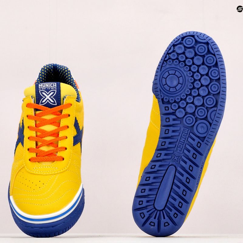Buty piłkarskie dziecięce MUNICH G-3 Kid Profit amarillo 12