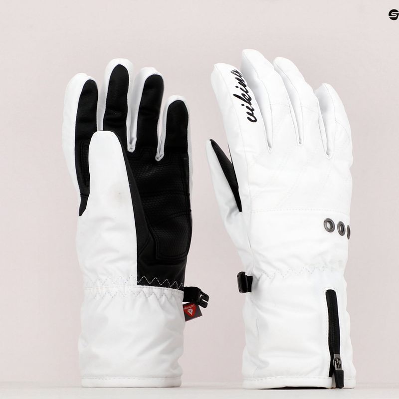 Rękawice narciarskie damskie Viking Selena Ski white 8
