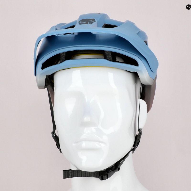 Kask rowerowy Fox Racing Speedframe Vinish dusty blue 10