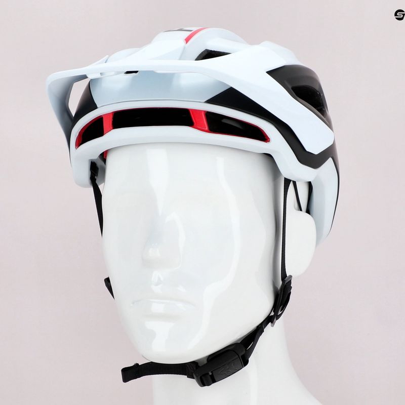 Kask rowerowy Fox Racing Speedframe Pro Blocked white/black 16