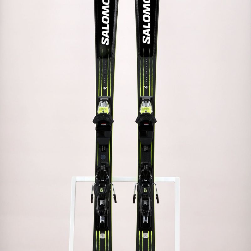 Narty zjazdowe Salomon S/Max 10 + wiązania M11 GW black/yellow 11