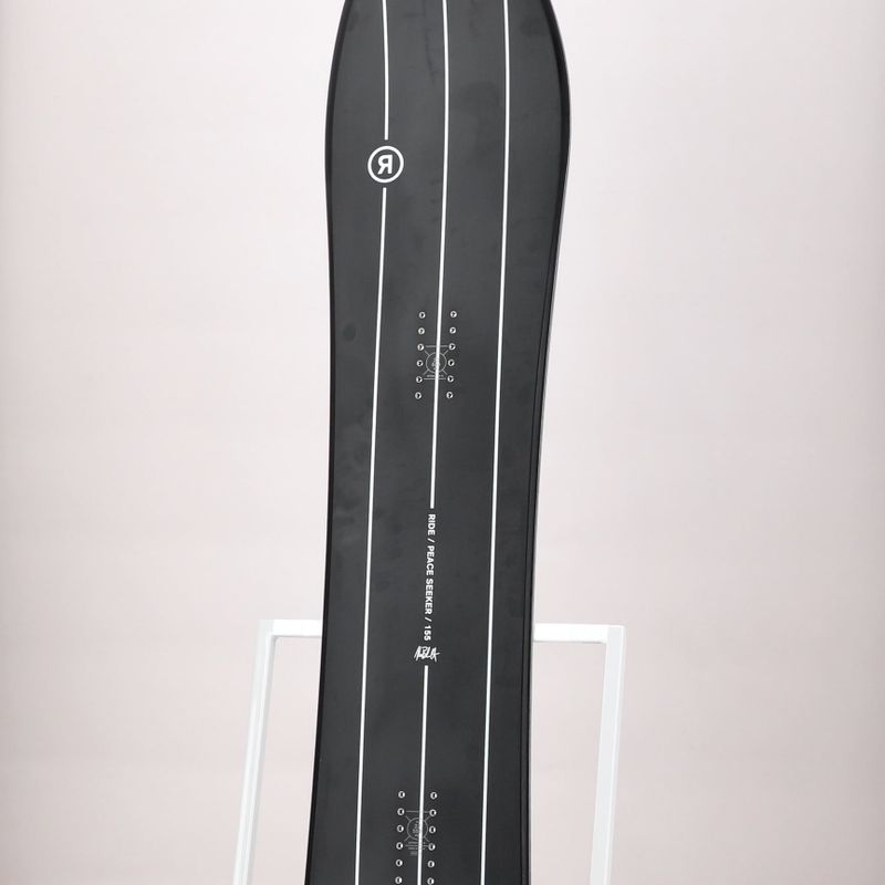 Deska snowboardowa RIDE Peace Seeker black/white 12