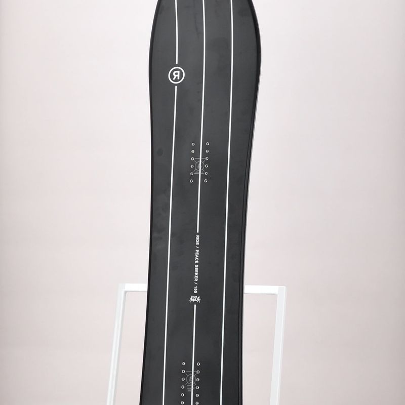 Deska snowboardowa RIDE Peace Seeker black/white 12