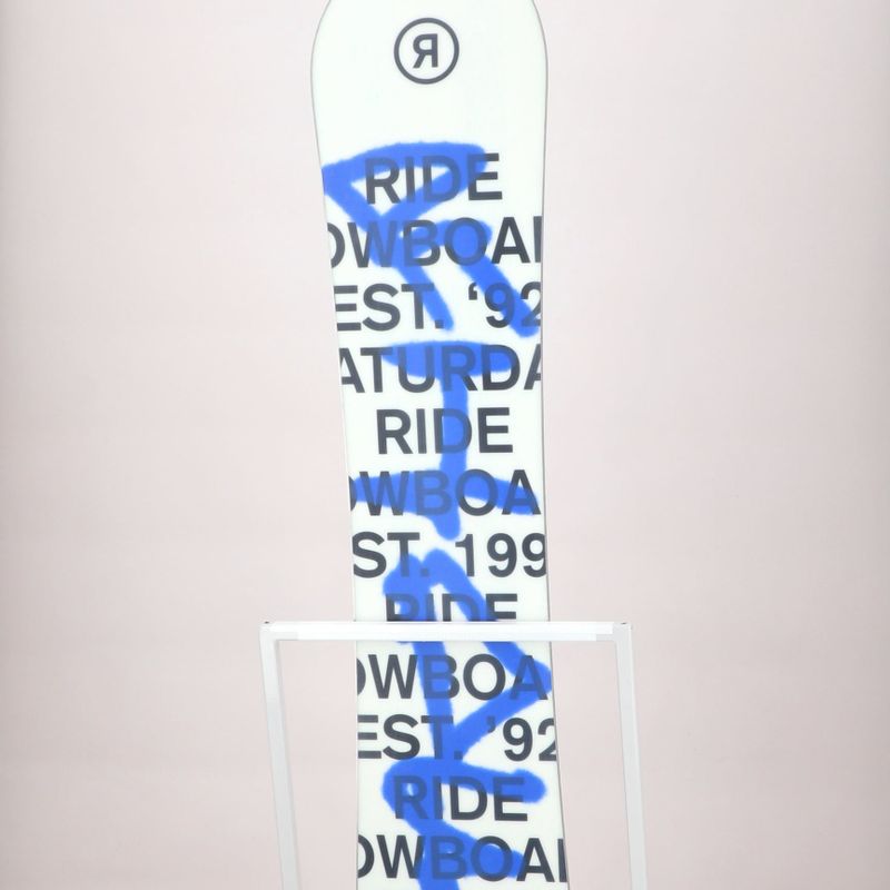 Deska snowboardowa damska RIDE Saturday W white/blue 12
