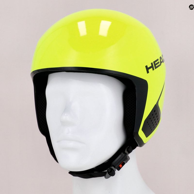Kask narciarski dziecięcy HEAD Downforce Jr lime 12