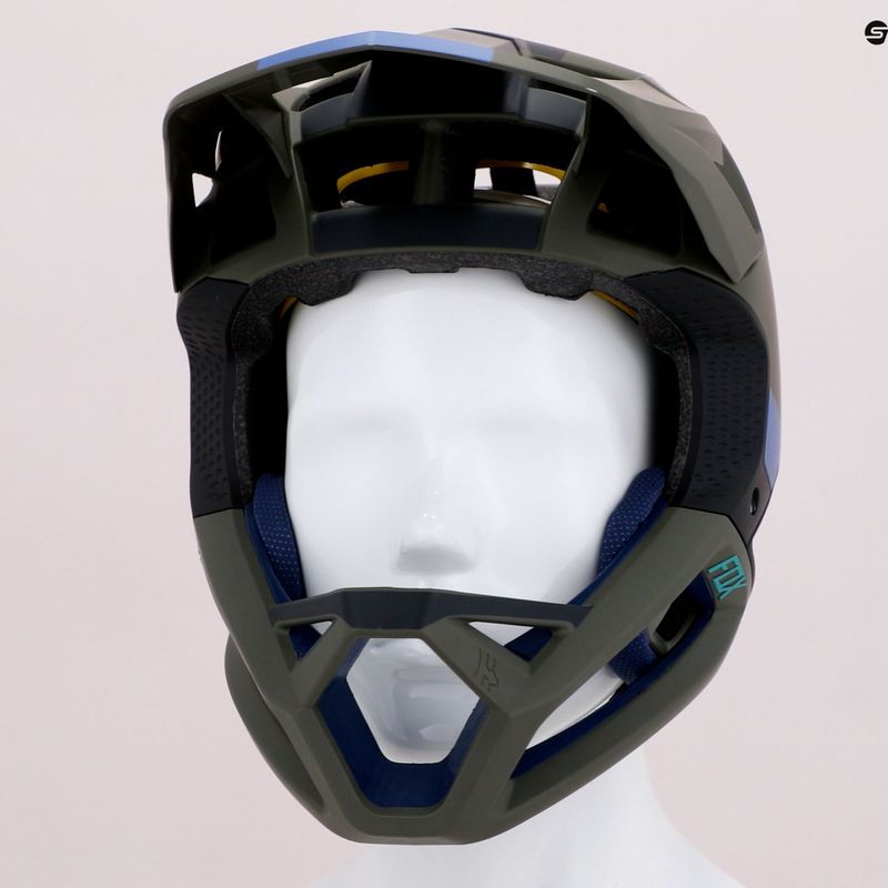 Kask rowerowy Fox Racing Proframe Blocked olive green 18