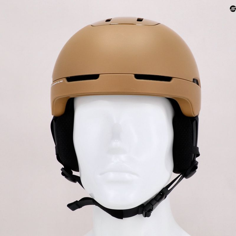 Kask narciarski POC Obex MIPS aragonite brown matte 9