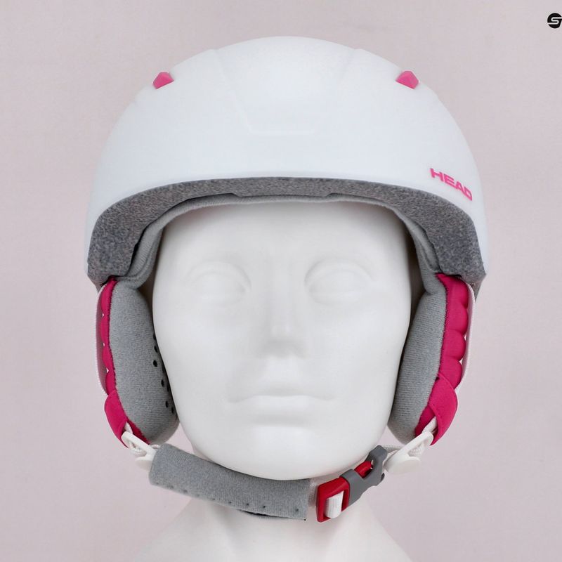 Kask narciarski dziecięcy HEAD Maja Jr white 13