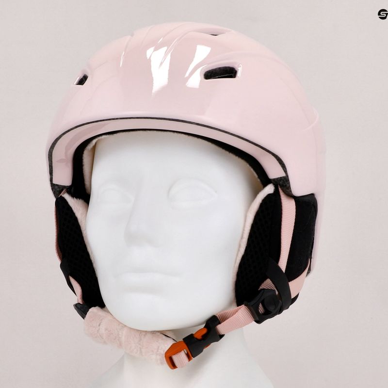 Kask narciarski dziecięcy 4F F017 light pink 14