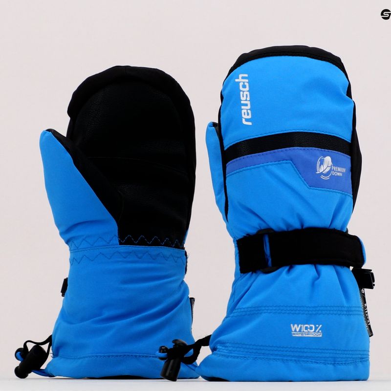 Rękawice snowboardowe dziecięce Reusch Kadir Down R-TEX XT Mitten brilliant/blue 9