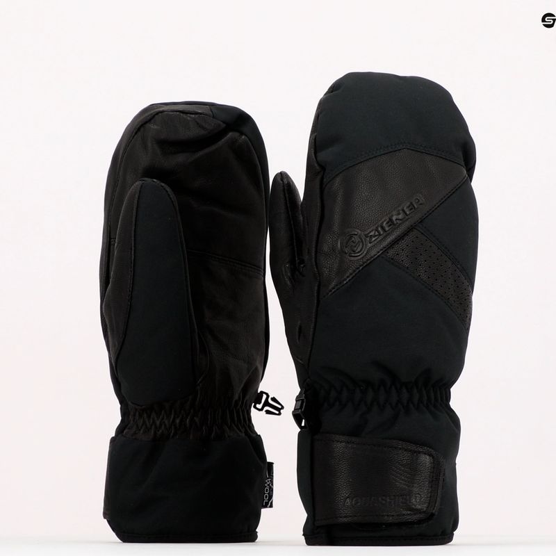 Rękawice snowboardowe męskie ZIENER Gettero As Aw Mitten czarne 211002.12 8