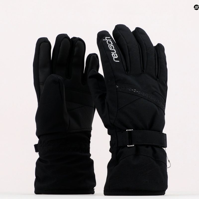 Rękawice narciarskie damskie Reusch Hannah R-TEX XT black/silver 8