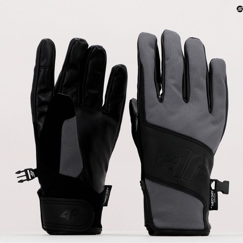 Rękawice narciarskie męskie 4F REM004 anthracite 10