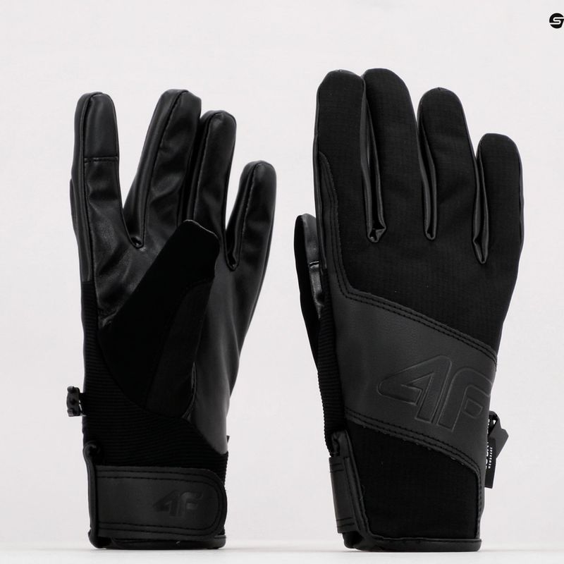 Rękawice narciarskie męskie 4F REM004 deep black 11