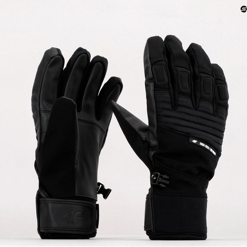 Rękawice narciarskie męskie 4F REM003 deep black 11