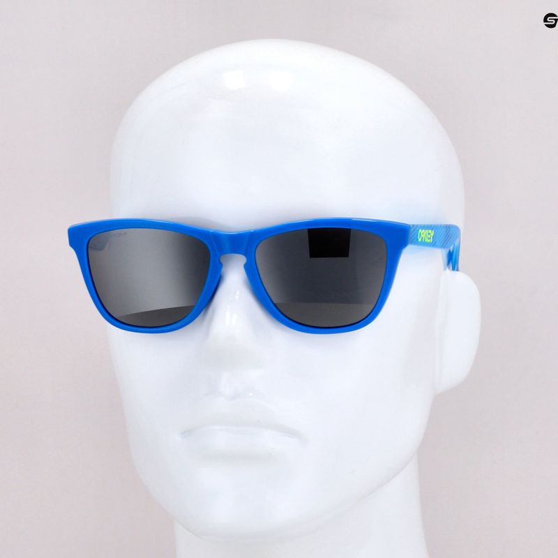 Okulary przeciwsłoneczne Oakley Frogskins hi res polished sapphire/prizm black 6