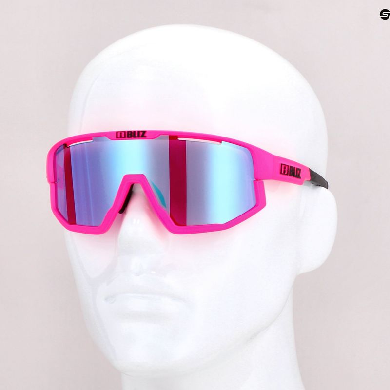 Okulary przeciwsłoneczne Bliz Fusion Nano Optics Nordic Light pink/ begonia/ violet blue multi 7