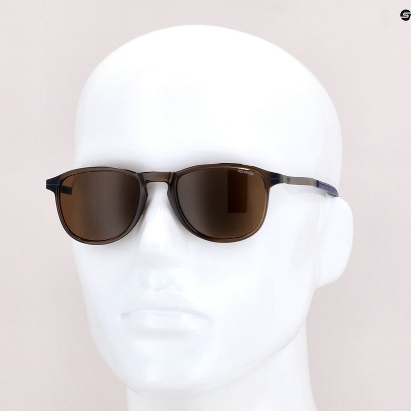 Okulary przeciwsłoneczne Julbo United Spectron Polarized gloss translucent brown/blue 6