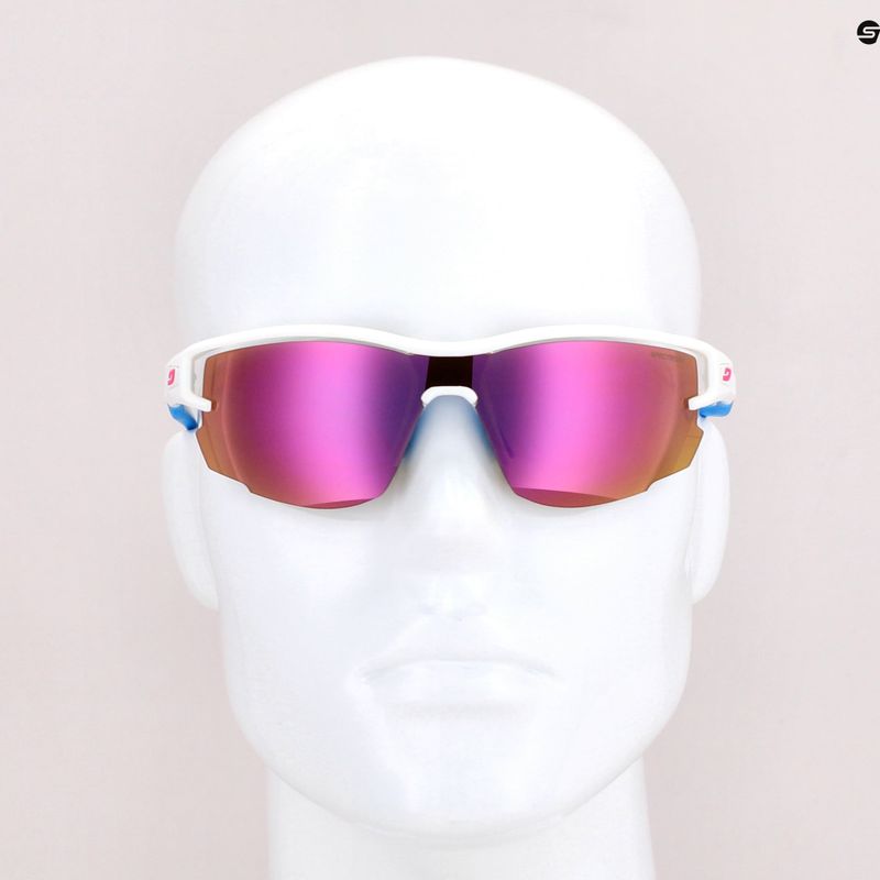 Okulary przeciwsłoneczne Julbo Aero Spectron matt white/blue/pink 6