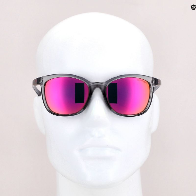 Okulary przeciwsłoneczne Julbo Spark Spectron gloss translucent gray/pink 6