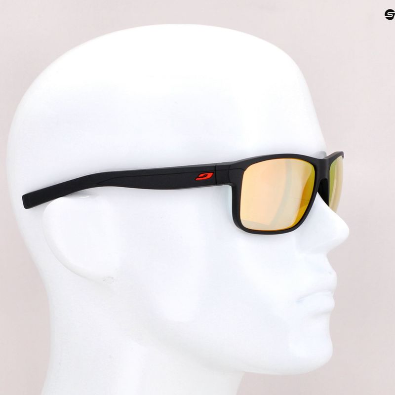 Okulary przeciwsłoneczne Julbo Renegade Reactiv Light Amplifier matt black/red 7