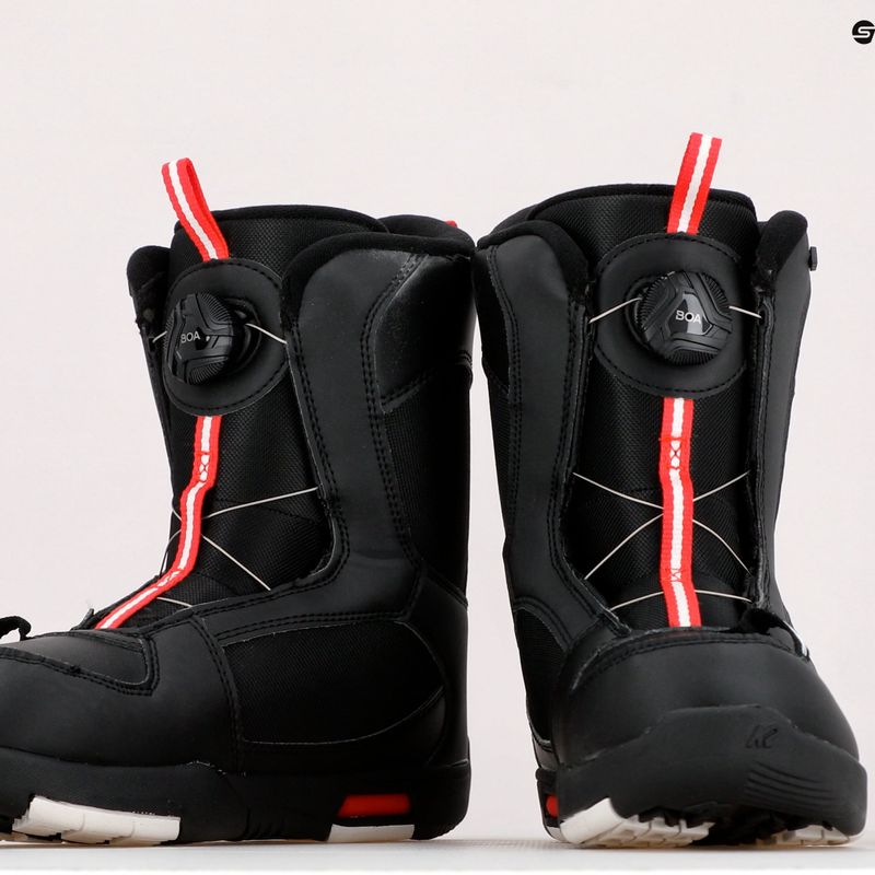 Buty snowboardowe dziecięce K2 Mini Turbo Jr black 15