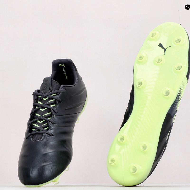 Buty piłkarskie męskie PUMA King Platinum 21 FG/AG asphalt/fizzy light 11