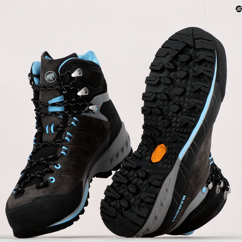 Buty wysokogórskie damskie Mammut Kento Tour High GTX dark titanium/whisper 12