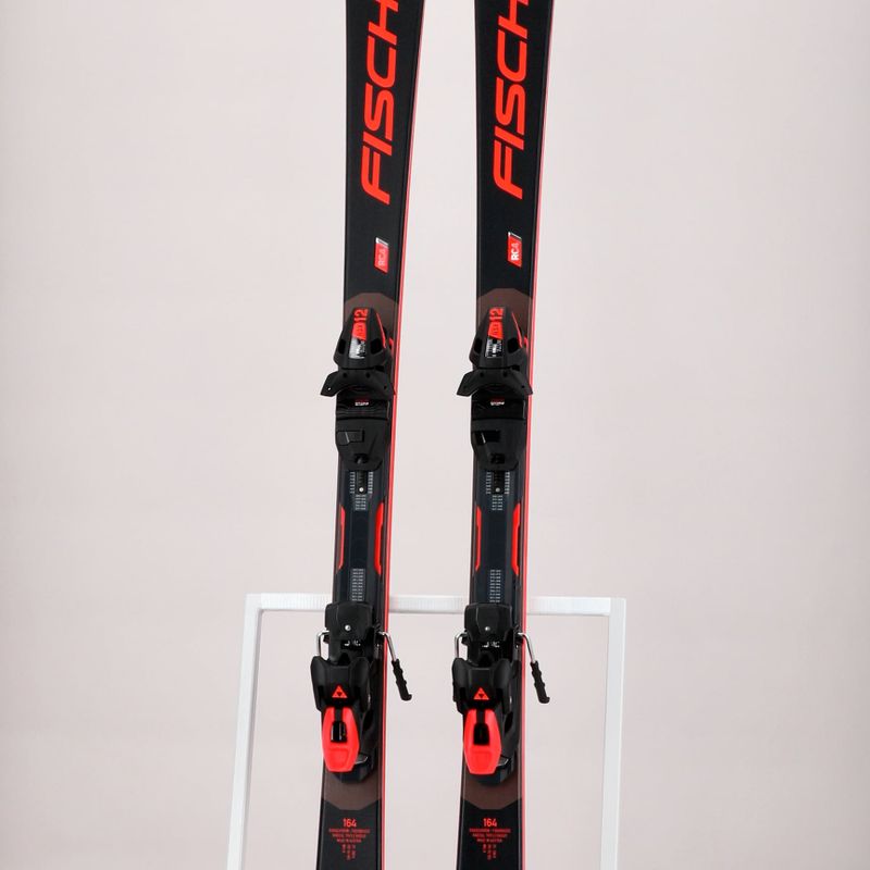 Narty zjazdowe Fischer The Curv DTX M-Track + wiązania RSX Z12 PR black/red 12