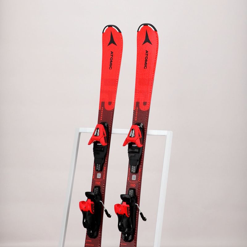 Narty zjazdowe dziecięce Atomic Redster J2 + wiązania C5 GW red/black 11