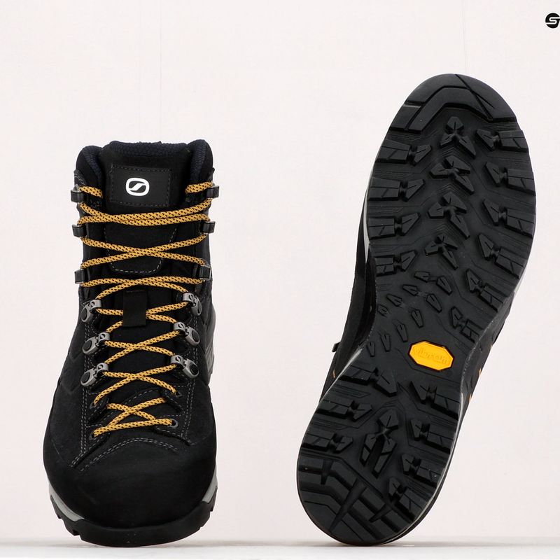 Buty trekkingowe męskie SCARPA Mescalito TRK GTX dark anthraite/mustard 11