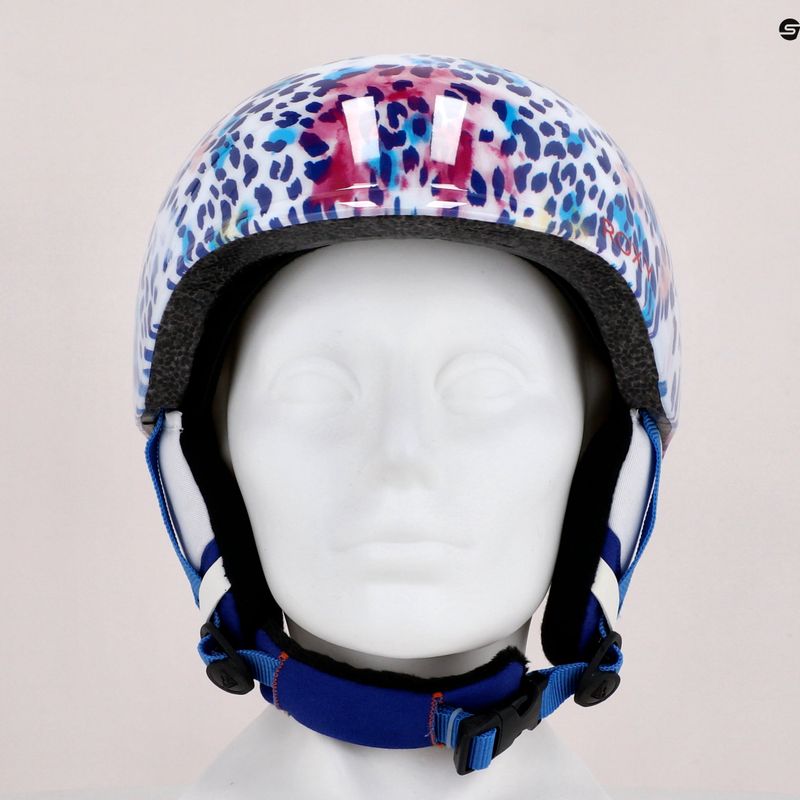 Kask snowboardowy dziecięcy ROXY Slush Girl bright white leopold 9