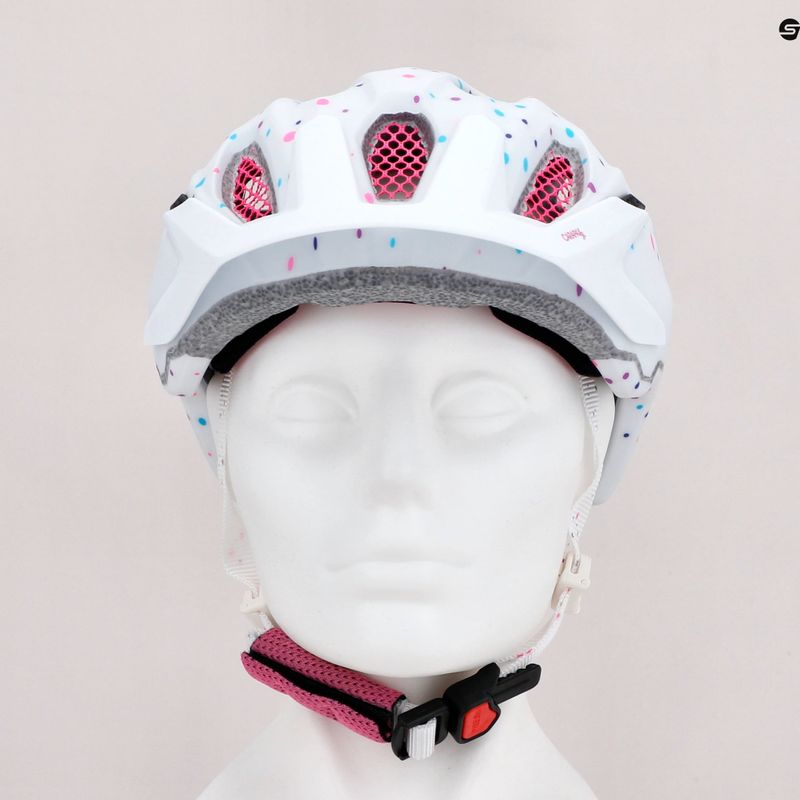 Kask rowerowy dziecięcy Alpina Carapax white 9