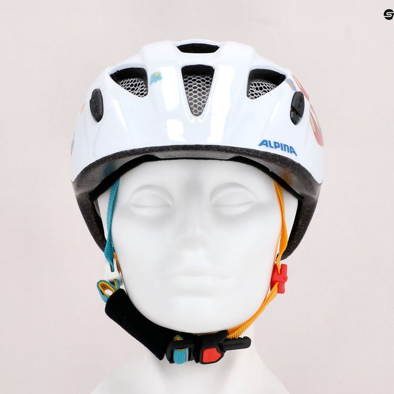 Kask rowerowy dziecięcy Alpina Ximo white bear gloss 9