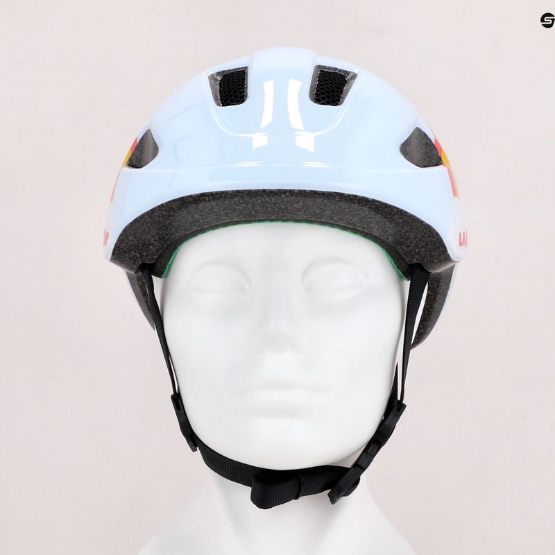 Kask rowerowy dziecięcy Lazer Pnut KinetiCore rainbow 9