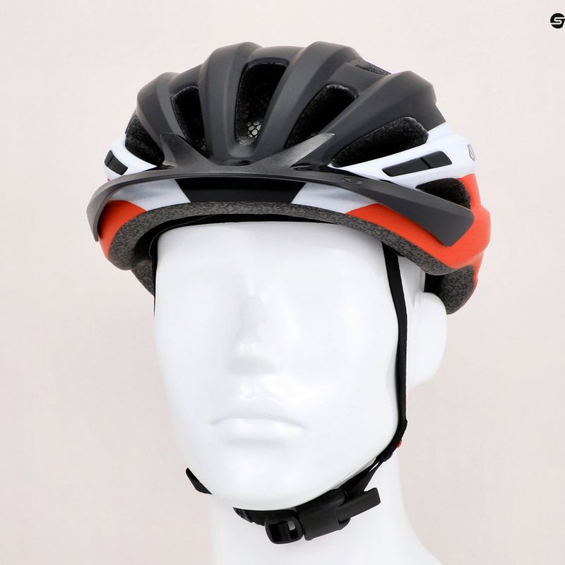 Kask rowerowy Giro Register matte black red 9