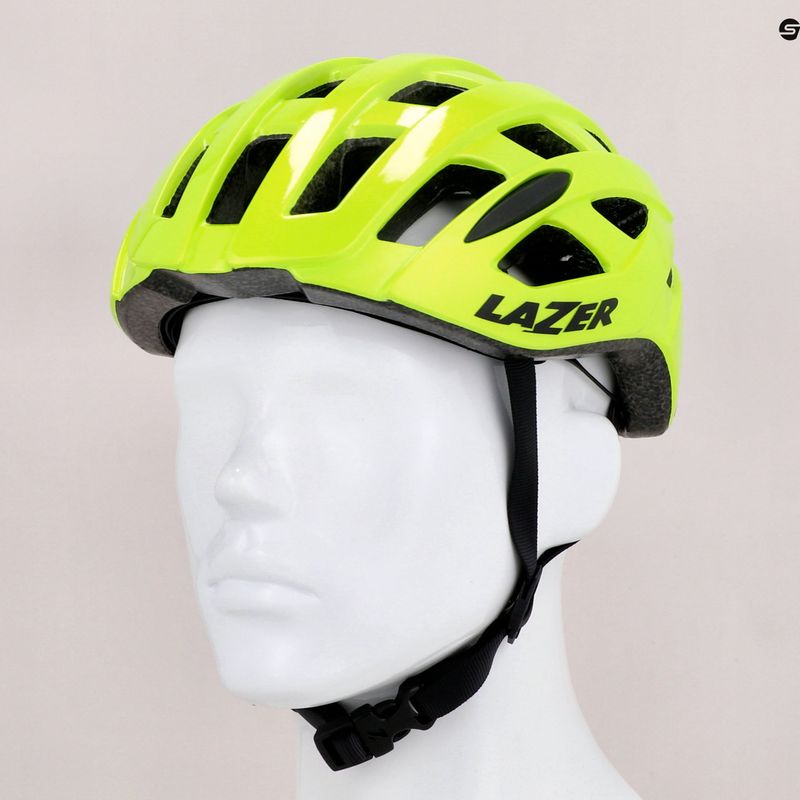 Kask rowerowy Lazer Tonic flash yellow 9