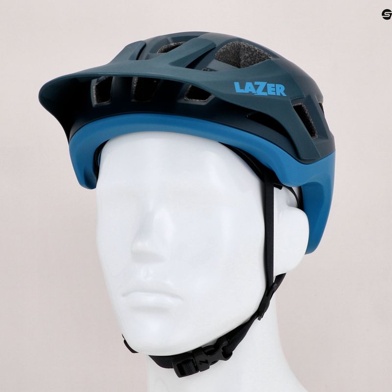 Kask rowerowy Lazer Coyote matte dark/blue 9