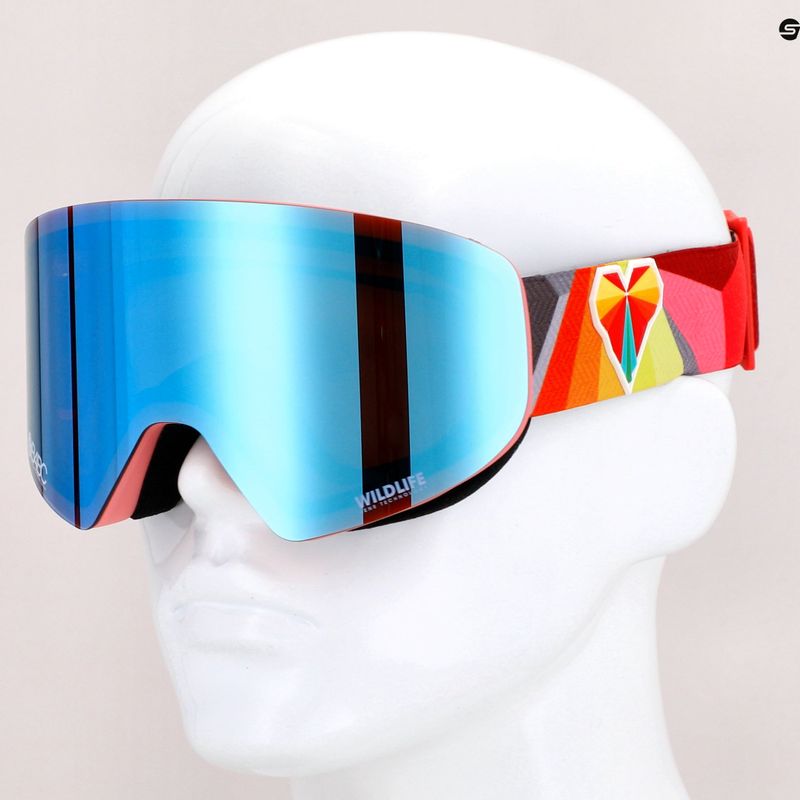 Gogle snowboardowe VonZipper Encore b4bc/wildlife stellar chrome 9